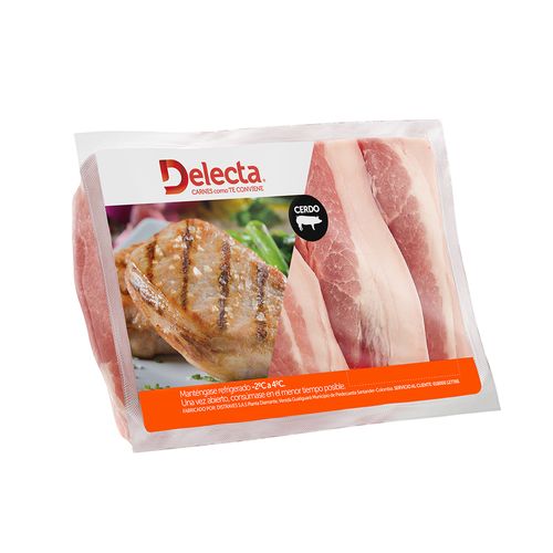 Tocino carnudo cerdo_chicarron carnudo x 520 gr aprox.por 4 und