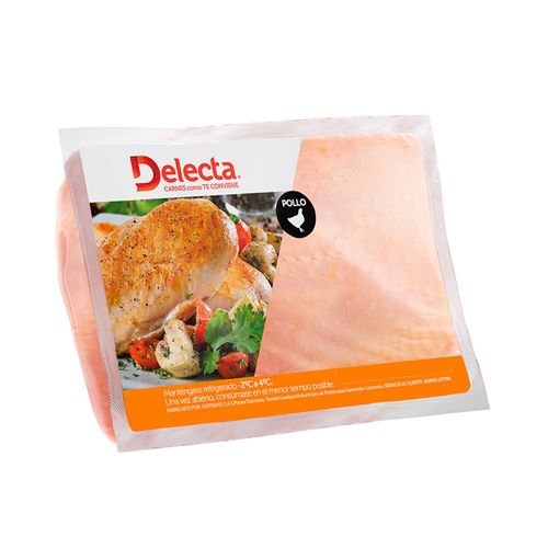Pechuga pollo con piel x 800 gr x 1 und.