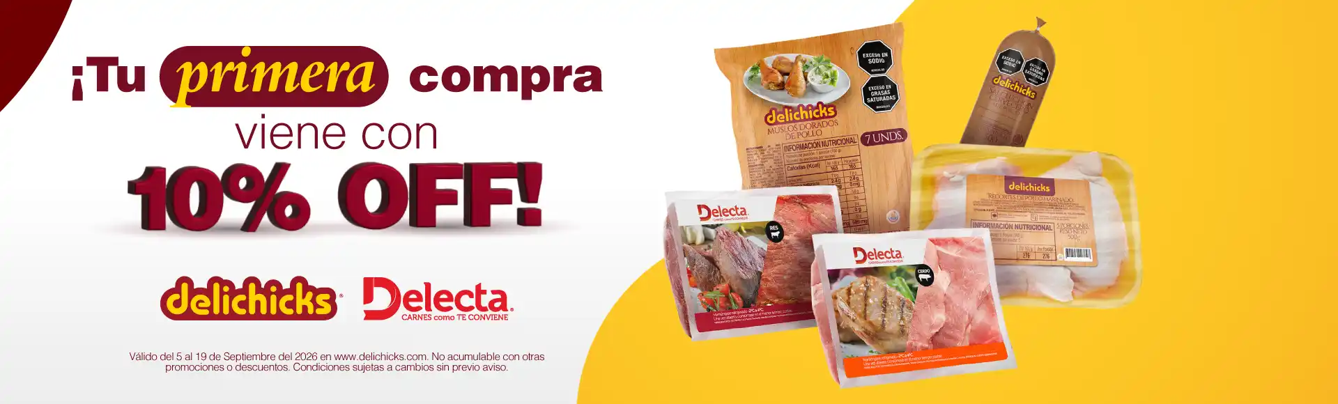 Cliente nuevo 10% Off
